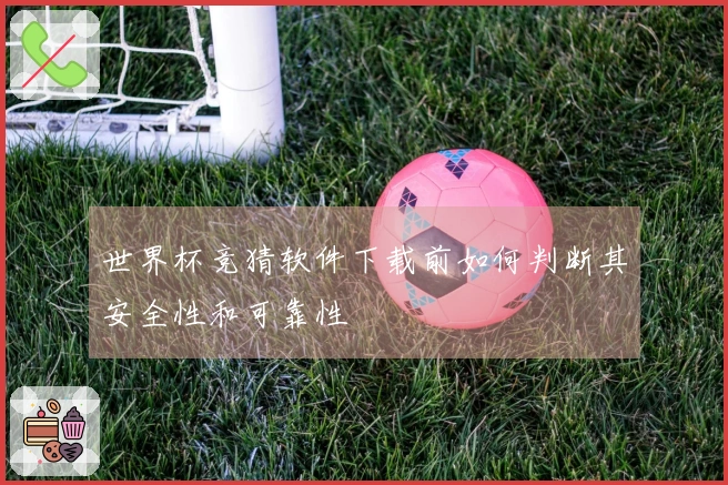 世界杯竞猜软件下载前如何判断其安全性和可靠性